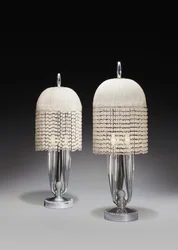 Paar Tischlampen, ca. 1925