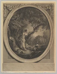 Die Ankunft des Boten, 18. Jahrhundert
