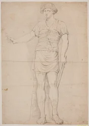Stehender Krieger