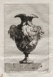 Suite von Vasen: Platte 28, 1746