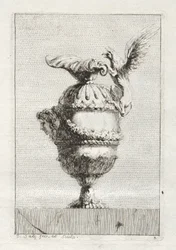 Suite von Vasen: Platte 3, 1746