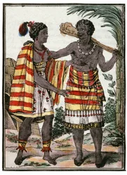 Paar aus Benin