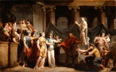 Der Tempel der freien Künste, mit der Stadt Bern und Minerva, 1779