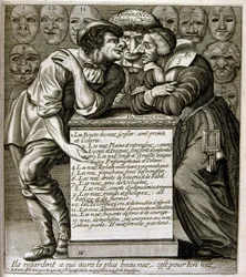 Ausgabe von Fabeln von Jean de La Fontaine (Gravur)