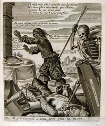 Illustration von Fabeln von Jean de La Fontaine