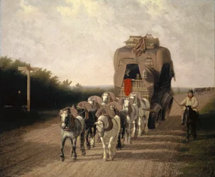 Die Ludlower Postkutsche, 1801