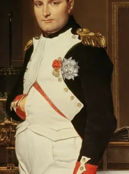 Detail von Der Kaiser Napoleon in seinem Arbeitszimmer in den Tuilerien (Detail)