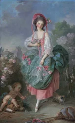 Mademoiselle Guimard als Terpsichore