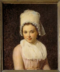 Porträt von Catherine Marie Tallard (1772-1825), Ehefrau von Francois Lamy, Bürgermeister von Sougeres in der Yonne