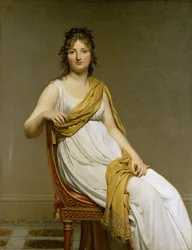 Porträt von Madame Raymond de Verninac, geborene Henriette Delacroix