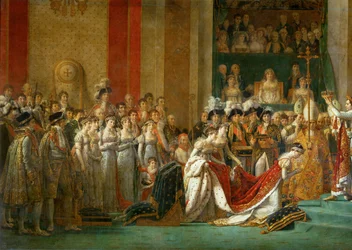 Krönung Napoleons in Notre-Dame …