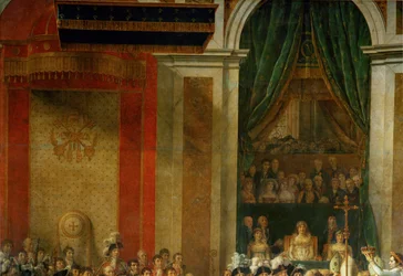 Krönung Napoleons in Notre-Dame