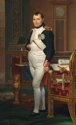 Der Kaiser Napoleon in seinem Arbeitszimmer in den Tuilerien, 1812
