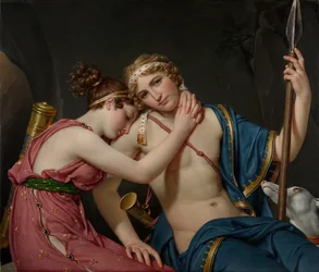 Der Abschied von Telemachus und Eucharis, 1818