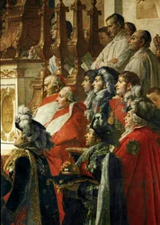 Die Krönung Kaiser Napoleons I. Bonaparte …