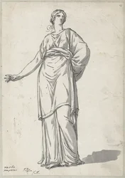 Frau aus der Villa Pamphili