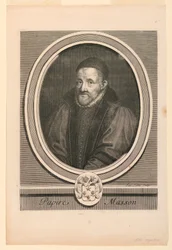 Porträt von Papire Masson (1544-1611)