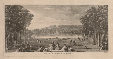 Ansicht des Cascade de Seaux