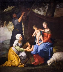 Ruhe der Heiligen Familie, 1630-40