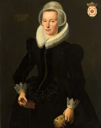 Porträt von Grietje Adriaensdr Grootes