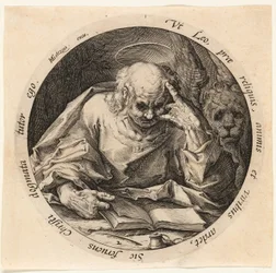 Sankt Markus, Platte zwei aus Die vier Evangelisten