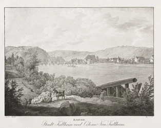 Bayern, Stadt Kellheim und Kolonie Neu-Kellheim