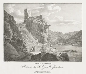 Niederösterreich, Ruinen des Schlosses Werfenstein