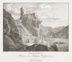 Niederösterreich, Ruinen des Schlosses Werfenstein