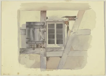 Fenster eines Fachwerkhauses