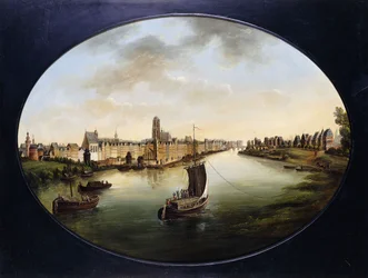 Ansicht von Frankfurt, ca. 1810-18