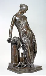 Stehende Sappho