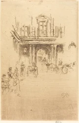 Eine Ecke des Palais Royal