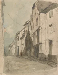Eine Straße in Saverne