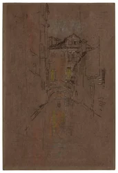 Ein venezianischer Kanal, 1879-1880