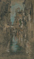Ein venezianischer Kanal