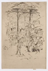 Kleiderbörse, Houndsditch, Nr. 2, ca. 1886-88