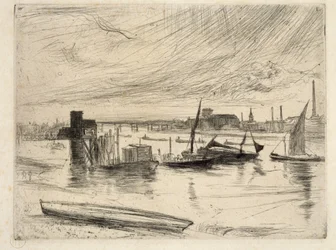 Früher Morgen, Battersea, 1861