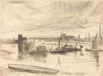 Früher Morgen, Battersea, 1861