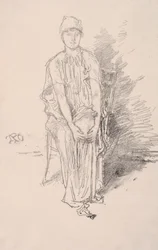 Figurenstudie, 1890