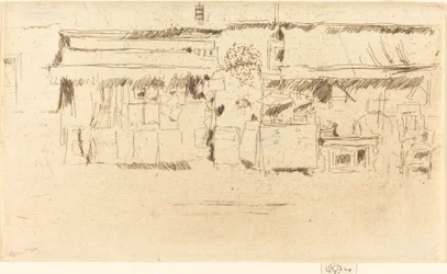 Möbelgeschäft, ca. 1887