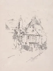 Giebeldächer, Vitré, 1893
