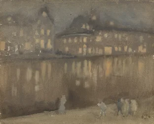 Großer Kanal, Amsterdam, Nocturne