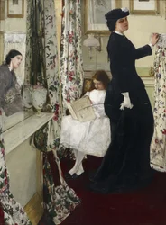 Harmonie in Grün und Rosa: Das Musikzimmer