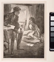 Kenneth und Lena Graeme, in "Die Probepredigt", 1862