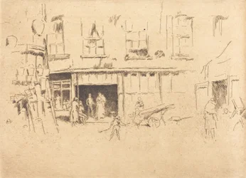 Kleiner Hof, um 1880-1881