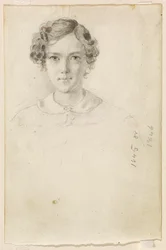 Porträt von Whistler, 1845 oder 1846
