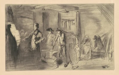 Die Schmiede, 1861