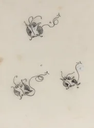 Drei Whistler-Schmetterlinge