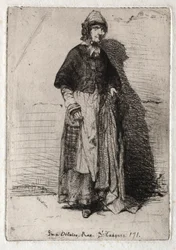 Zwölf Radierungen aus der Natur: La Mère Gérard, 1858