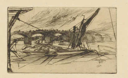 Vauxhall-Brücke, 1861